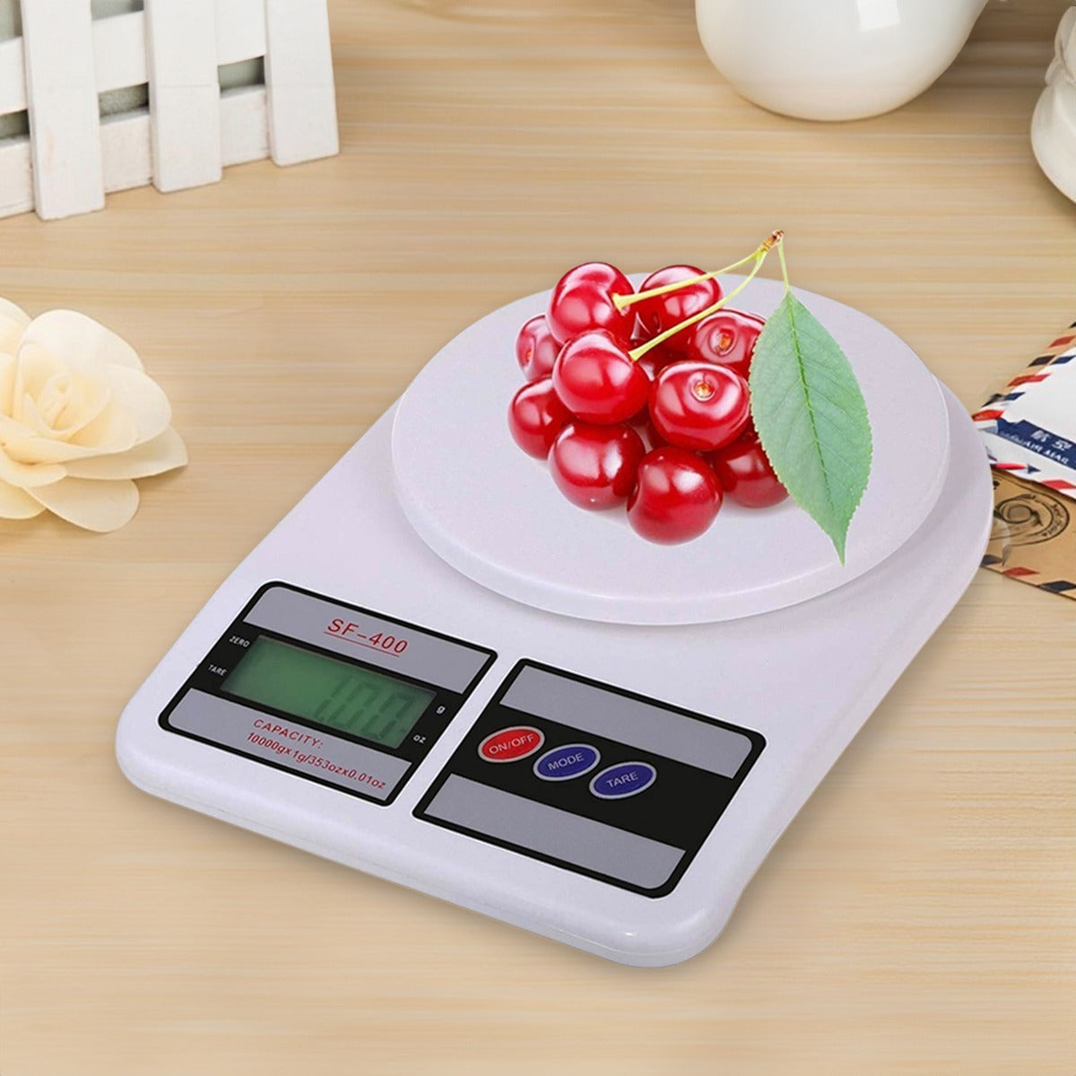 High-quality Digital Electronic Kitchen Scale LCD Display -10kg (19cmx25cmx 5cm)
